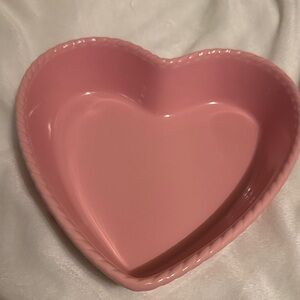 Chantal Heart-Shaped Pink Dish